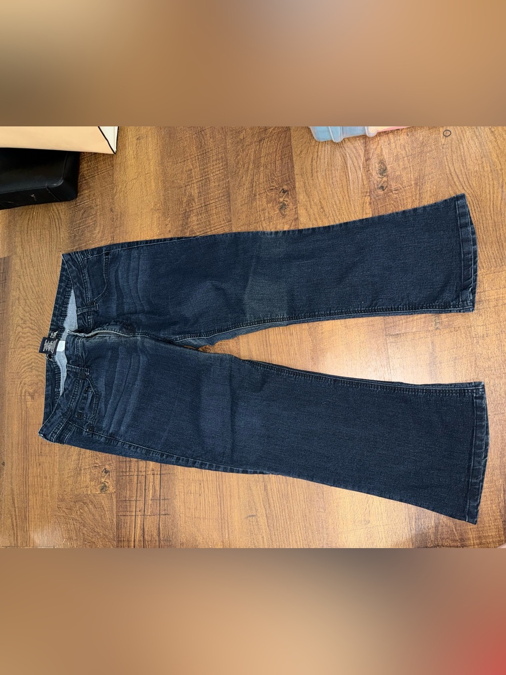 Women's Dark Indigo Stretch Skinny Jeans